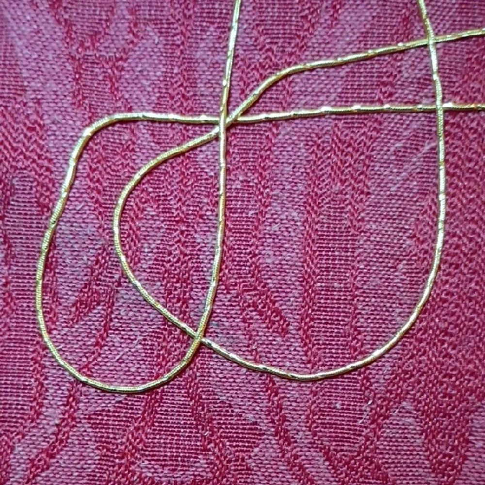 14k Imported Italian Gold Necklace 20